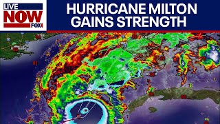 LATEST UPDATE: Hurricane Milton re-strengthens into Category 5 storm  | LiveNOW from FOX