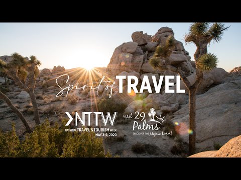 Visit 29 Palms National Travel and Tourism Week 2020