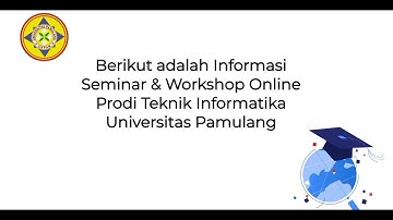 INFORMASI SEMINAR SEMESTER GANJIL 2021