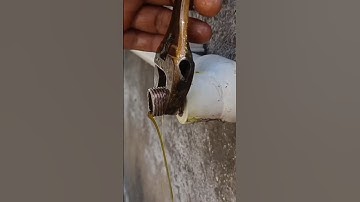 how to cleaning water pipeline #plumbar #plumbingtime #cleaningtool #pipelining #trending
