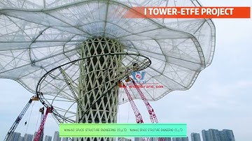 #membrane #project #design #architecture ETFE roof cover tensile structure