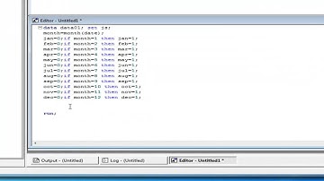 Creating Dummy Variables in SAS