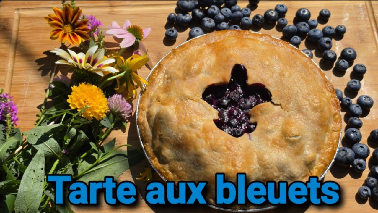 Tarte aux bleuets