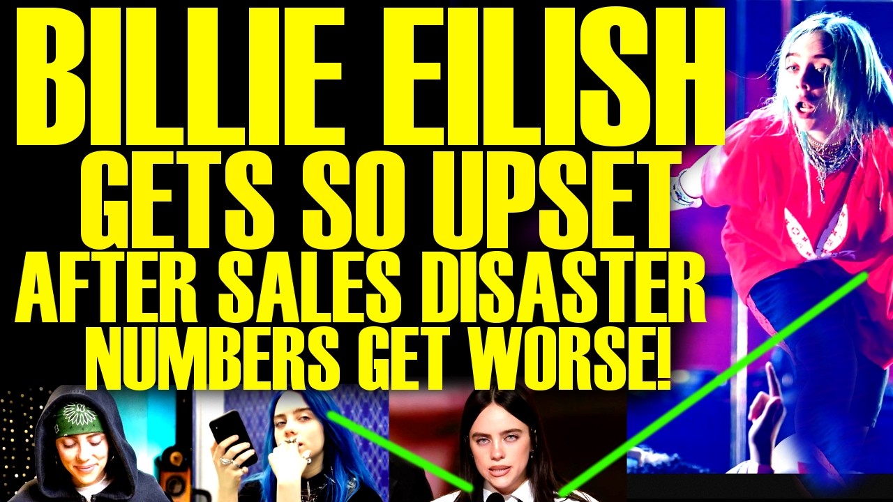 Billie Eilish SALES DISASTER JUST GOT WORSE Over Stolen Land & ICE Comments! These Numbers Are BAD!
