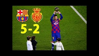 Suarez Amazing Goal Vs Mallorca Barcelona Vs Mallorca 5-2 2019