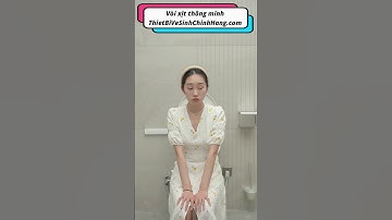 Đê mê với vòi xịt bồn cầu thông minh - TBVSCH #thietbivesinh #bidet #boncauthongminh