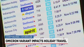 Flight cancellations and delays over Christmas weekend