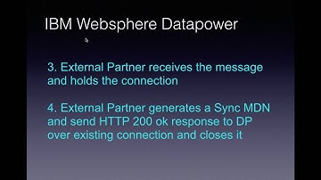 IBM Websphere Datapower B2B Gateway Synchronous Outbound Flow - Video 8