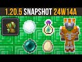Minecraft 1205 snapshot 24w14a  projectile changes  more potato goodness
