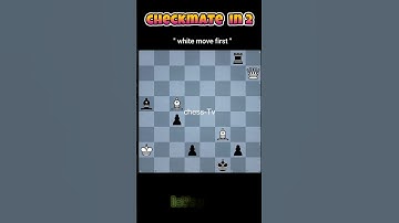 MAT IN 2 !! #chessgrandmaster#chessgame #chessplayer #sports #chesstactics #magnuscarlsen #checkmate