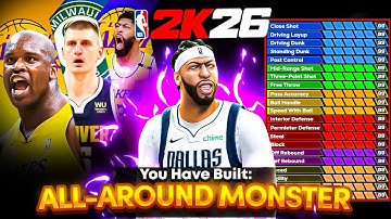 BEST *AFTER PATCH* ALL-AROUND CENTER build for COMP PRO AM/PARK/REC on NBA2K26