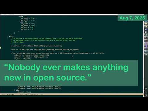 Jonathan Blow on what's wrong with open source
