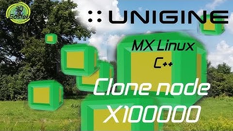 Unigine: Clone, rotate and translate a node with C++