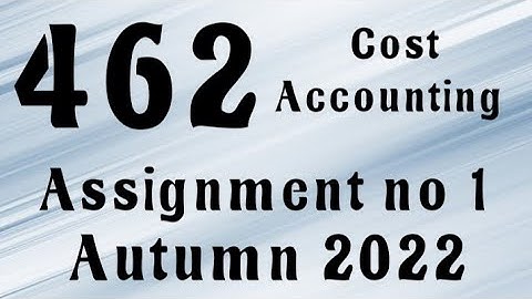 AIOU Code 462 Solved Assignment No.1 Autumn 2022 #aiou #aiousolveassignments