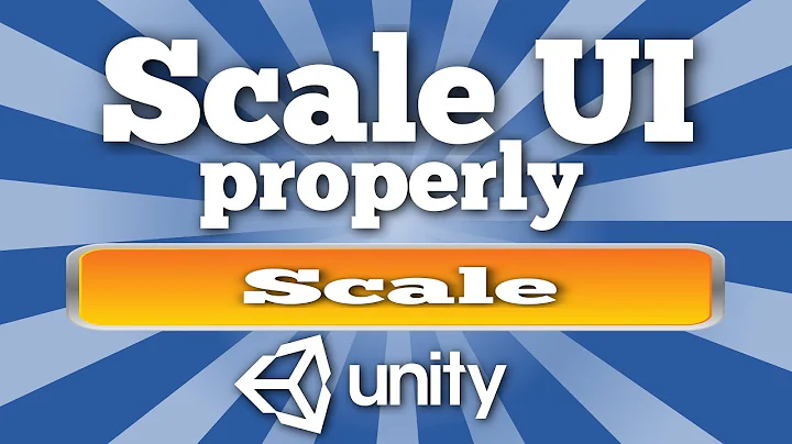 How to add a sprite image to UI button and scale it properly | Unity quick tip