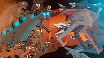 TRIANGLE vs MONKEY - KAIJU BRAWL 2!! (part 48)