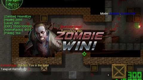 CS2D Zombie Crown Gameplay #2