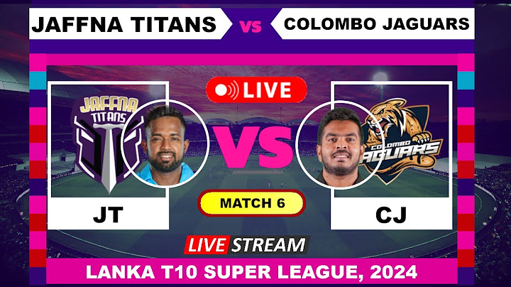 Colombo Jaguars vs Jaffna Titans Live Cricket Today