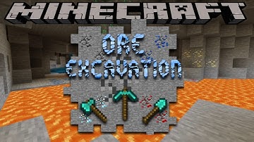 ORE EXCAVATION MOD - MINECRAFT 1.15.2 (MOD SHOWCASE)