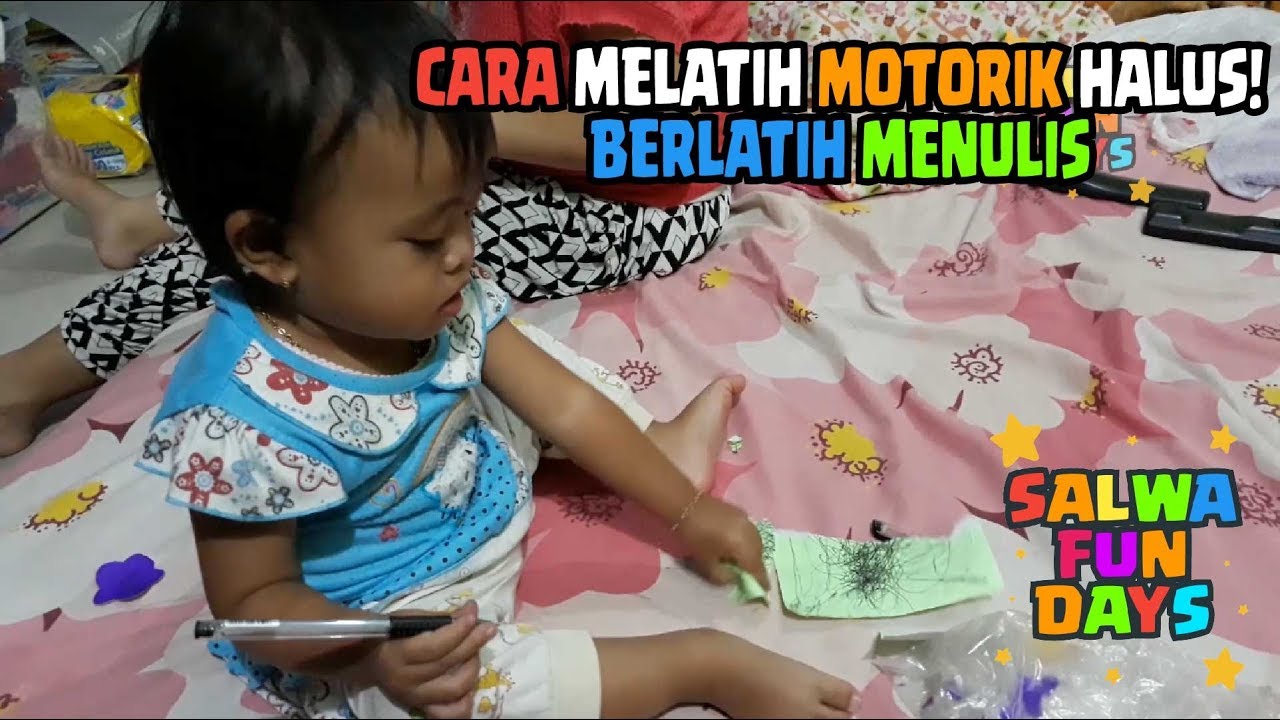  Cara  Mengajarkan Anak  Umur  2  Tahun  Menulis dan Melatih 