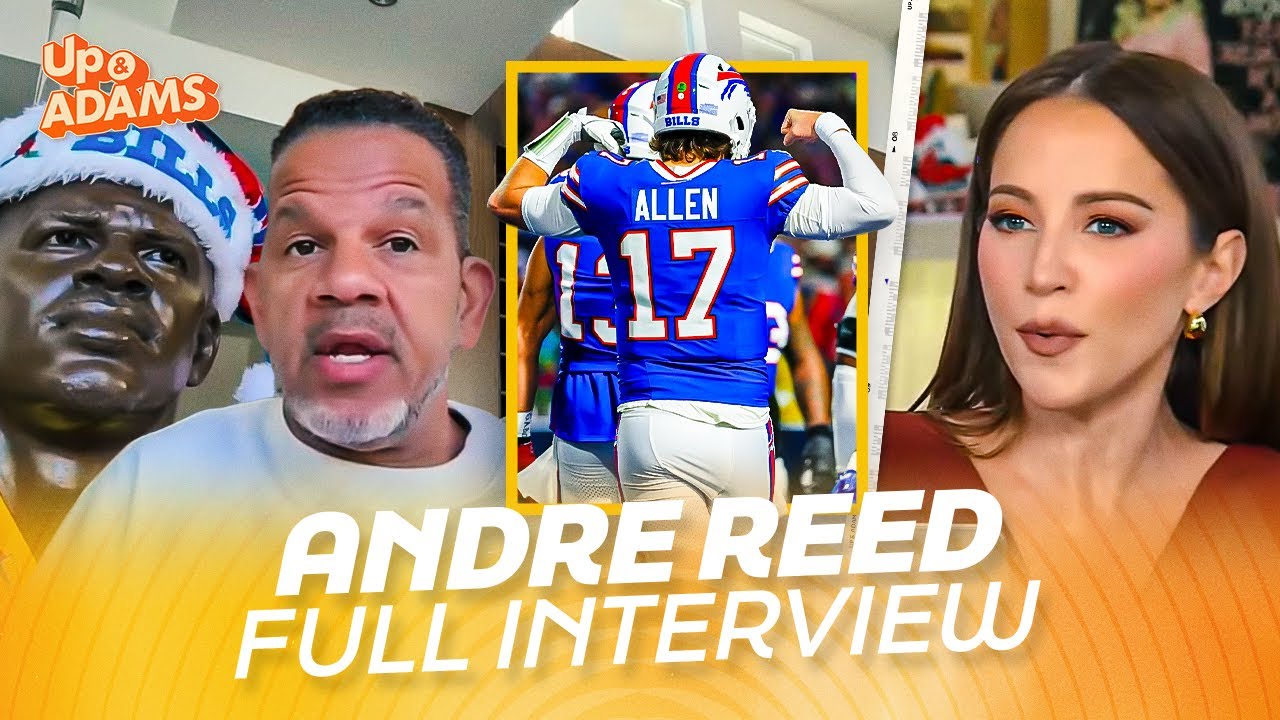 Andre Reed on Josh Allen's MVP Odds, Lions Dominance, JJ vs Ja'Marr ...