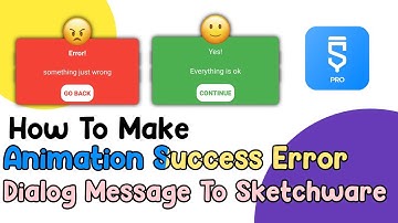How to make animation success error dialog message to sketchware. sinhala new. whatsapp mod ui.