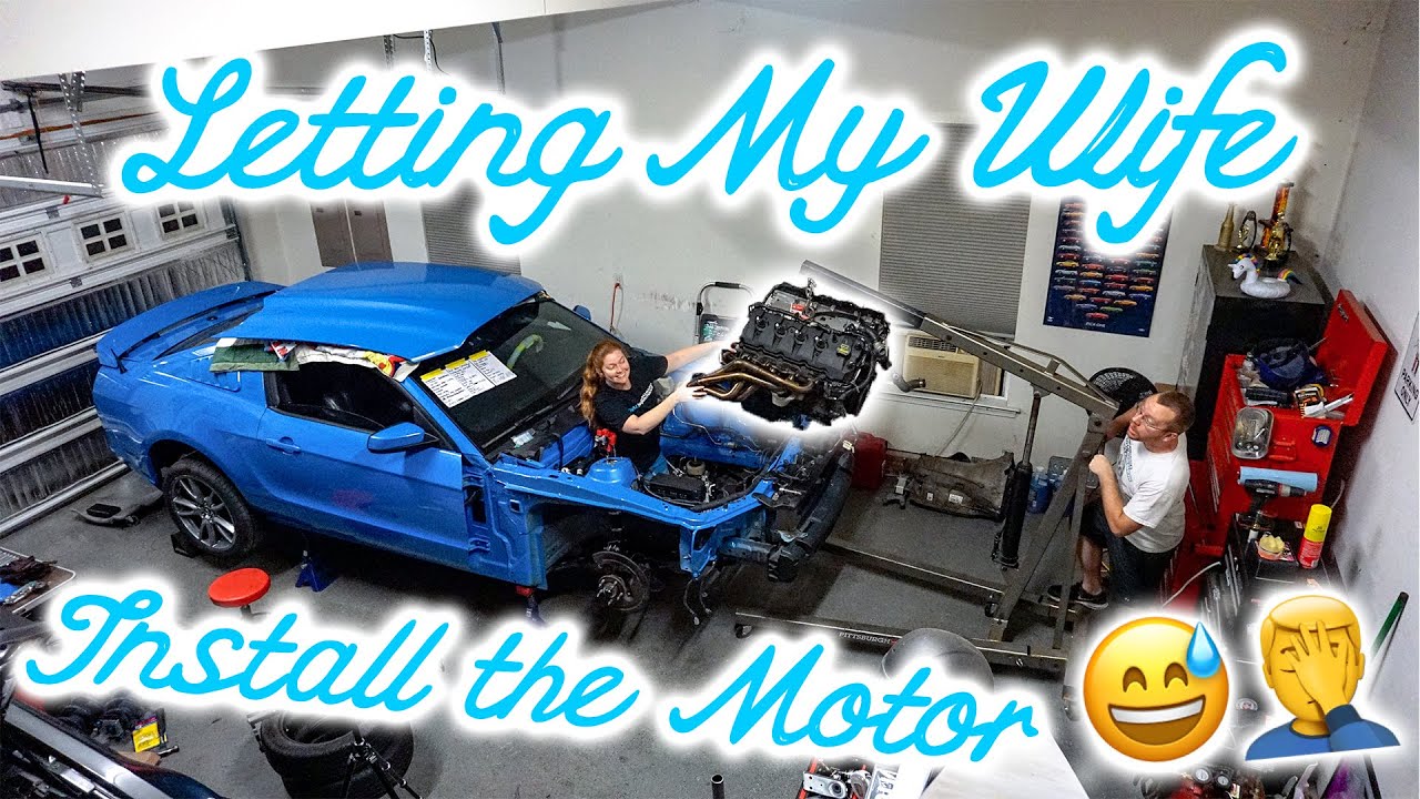 Project Bombshell Project Bombshell Ep.9: Engine Install - YouTube
