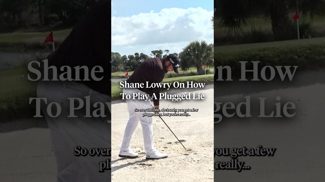Shane Lowry goes through his approach when dealing with a plugged lie.