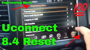 #UConnect 8.4 Reset and Hack