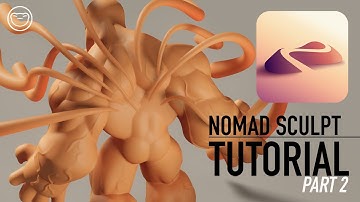 Nomad Sculpt Full Tutorial: Venom (Part 2)