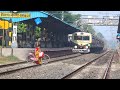 Sealdahkrishnanagar city galloping local skipping birnagar railway station  sealdah main section