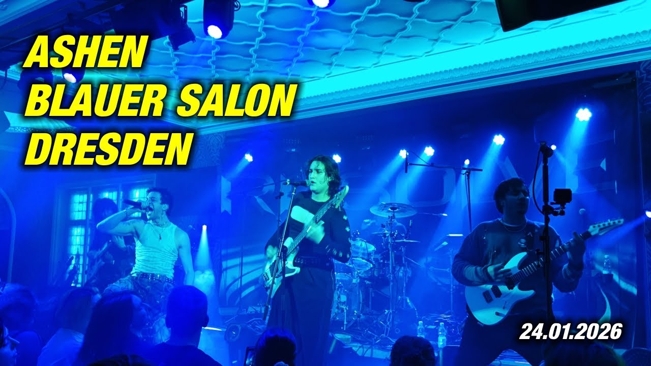 ASHEN - Desire (live) 24 01 2026 Blauer Salon Dresden