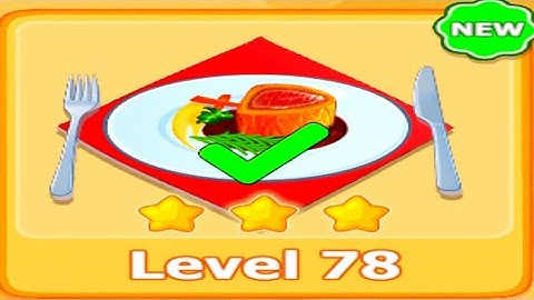Cookzii level 78 Solution and walkthrough #viral #recipe#cookzii#trendingvideo #game#puzzle