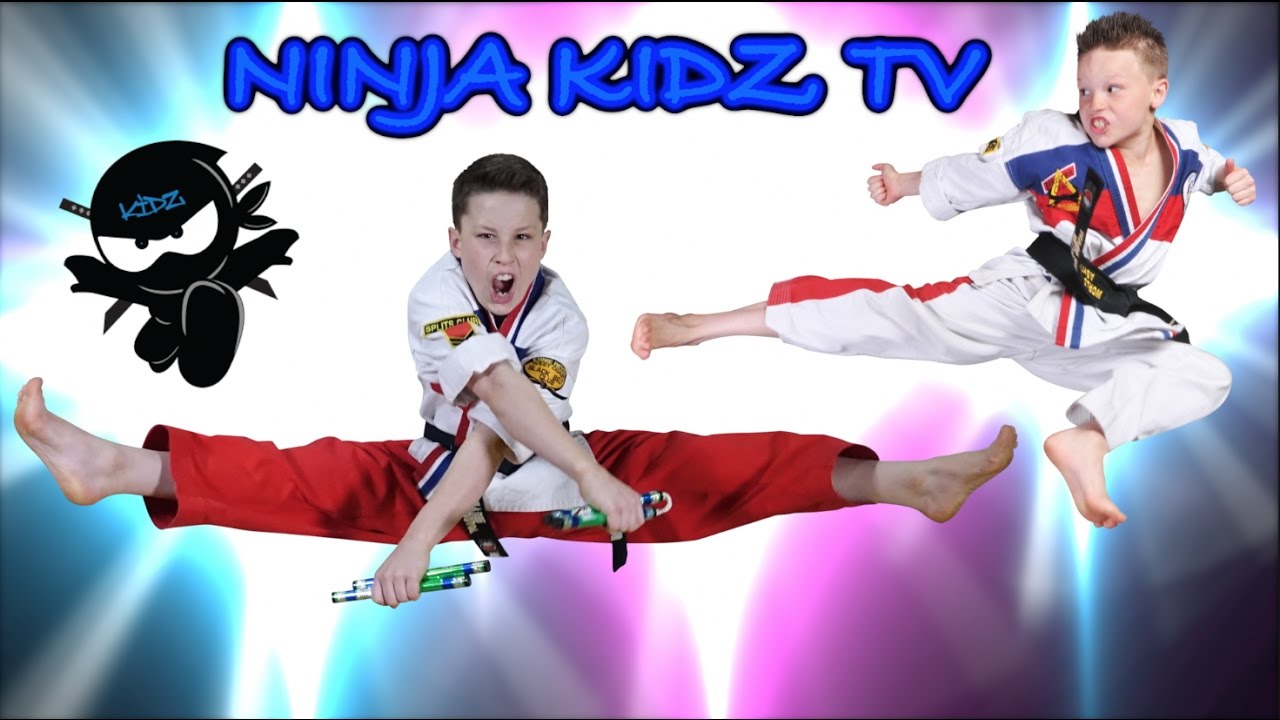 Ninja Kidz ULTIMATE Black Belt Test! Awesome Karate!