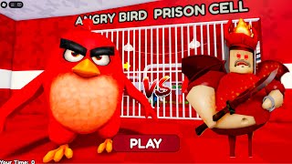 ANGRY BIRD'S PRISON Vs DEVIL BARRY'S PRISON RUN! (FIRST PERSON) New Scary Obby #scaryobby #roblox  screenshot 5