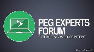 PEG Experts Forum: Optimizing your web video
