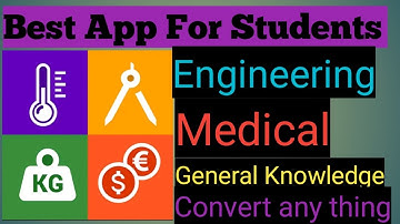 Best Unit Converter Android App For Students | Free Unit conversion app 2020 | technical shaheryar