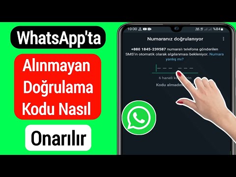 Whatsapp Doğrulama Kodu Alınmadı Sorunu Nasıl Çözülür | whatsapp doğrulama kodu sorunu