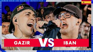 GAZIR vs IBAN - Zaragoza Regional Final | Red Bull Batalla 2026