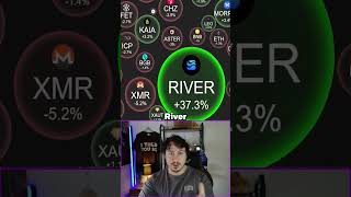 THIS IS THE ONLY COIN PUMPING IN THE ENTIRE MARKET!! 💎 #rivercoin #crypto #digitalcurrency