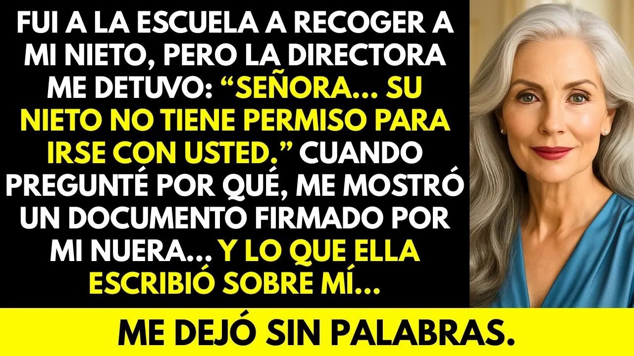 Mi nuera me prohibió recoger a mi nieto en la escuela. Entonces hice algo que ella jamás imaginaría…