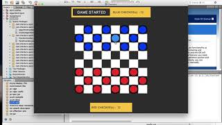 JavaFX Checkers Game screenshot 4