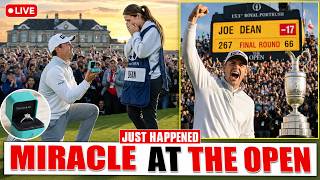 🚨 Joe Dean Was About to Marry His Caddie… Then an Open Championship Miracle Happened