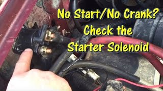 Is Your Ford Not Starting Or Cranking? Check The Starter Relay! by @GettinJunkDone