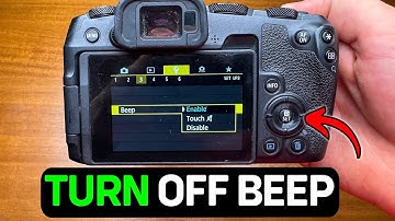 How To Turn Off Beep Sound On Canon