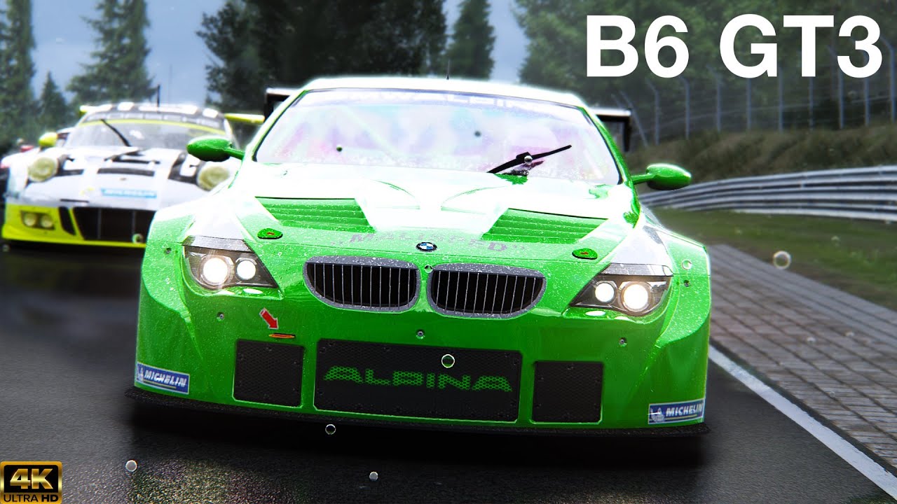 Testing The 2009 BMW Alpina B6 GT3 - Nordschleife Championship DLC