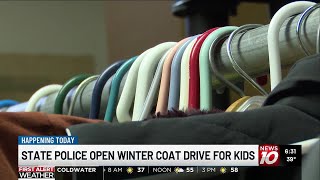 Michigan State Police accepting coat donations for kids in need