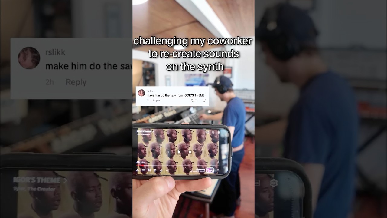 did he get it? #tylerthecreator #igor #synth #synthesizer auf YouTube ansehen did he get it? #tylerthecreator #igor #synth #synthesizer auf YouTube ansehen