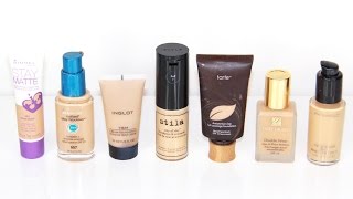 BEST FOUNDATIONS FOR OILY SKIN | NIKKIA JOY