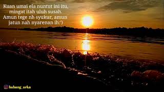 Story' wa terbaru, Kata-kata Dayak